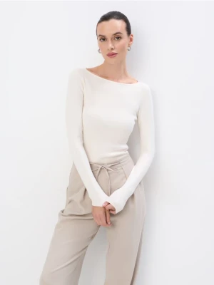 Mohito - Sweter basic - kremowy