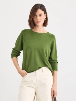 Mohito - Sweter basic - oliwkowy