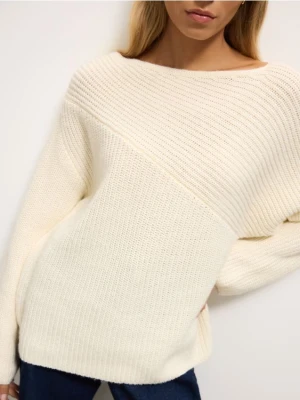 Mohito - Sweter oversize - kremowy