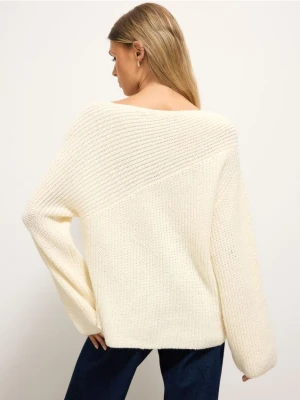 Mohito - Sweter oversize - kremowy