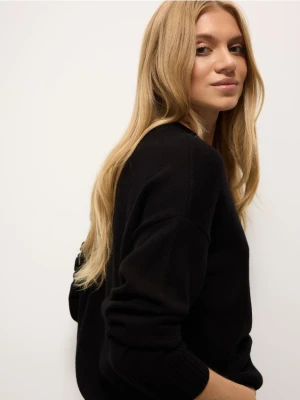 Mohito - Sweter z bawełną - czarny