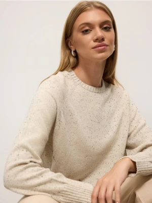 Mohito - Sweter z domieszką wełny - kremowy