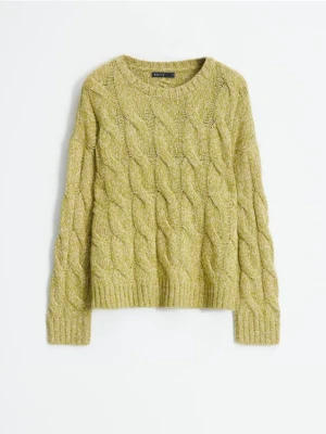 Mohito - Sweter z domieszką wełny - oliwkowy