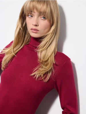 Mohito - Sweter z golfem - kasztanowy