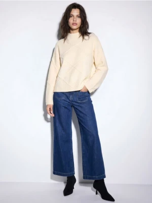 Mohito - Sweter z golfem - kremowy