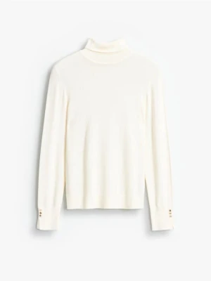 Mohito - Sweter z golfem - kremowy