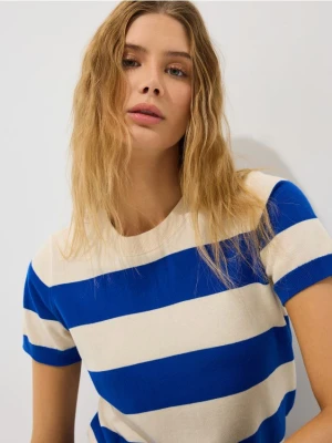 Mohito - Sweter z krótkim rękawem - niebieski