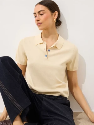 Mohito - Sweter z krótkim rękawem - żółty