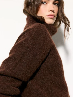 Mohito - Sweter z wełną alpaki - brązowy