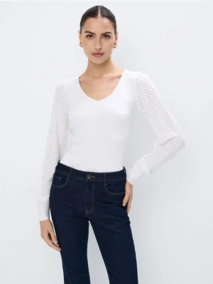 Mohito - Sweter z wiskozą - biały