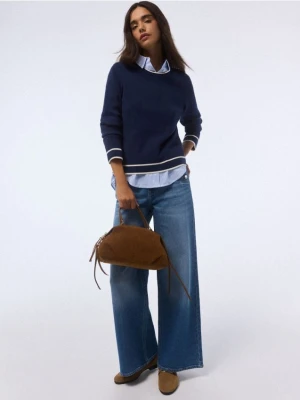 Mohito - Sweter z wiskozą - granatowy