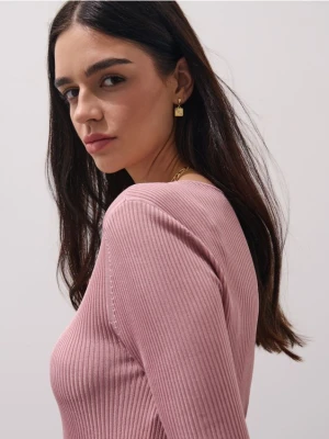 Mohito - Sweter z wiskozy - różowy