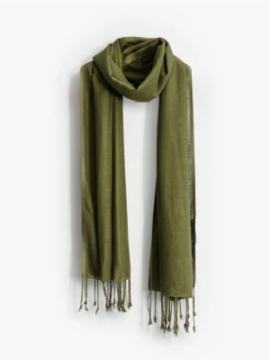 Mohito - Szalik z wiskozy - oliwkowy