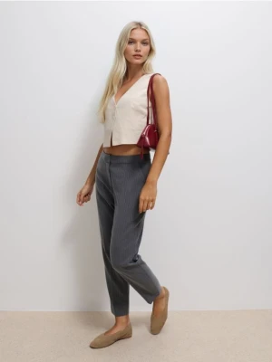 Mohito - Szare spodnie cygaretki - szary