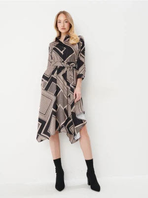 Mohito - Szmizjerka midi - czarny