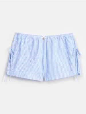 Mohito - Szorty do spania w paski - niebieski