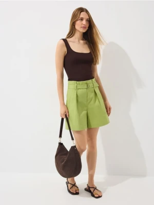 Zdjęcie produktu Mohito - Szorty paperbag - neonowy