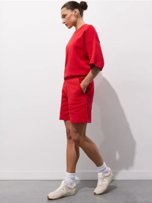 Mohito - Szorty z bawełną - czerwony