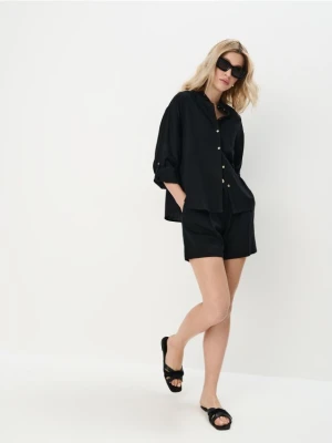 Mohito - Szorty z wiskozą - czarny