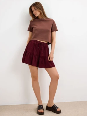 Mohito - Szorty z wiskozą - czerwony