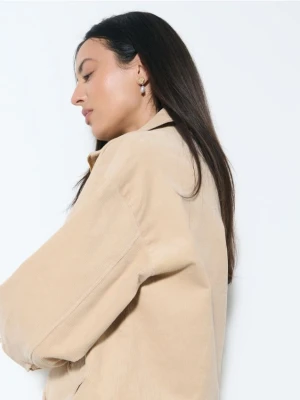 Mohito - Sztruksowa kurtka - beżowy