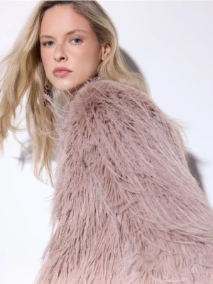 Mohito - Sztuczne futerko - beżowy