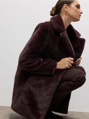 Mohito - Sztuczne futro - ciemnobrązowy