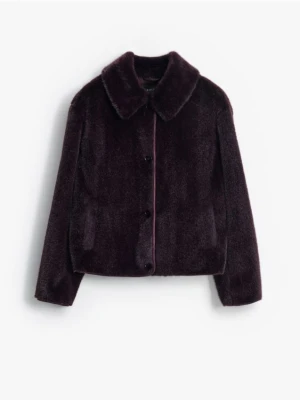 Mohito - Sztuczne futro - ciemny fiolet