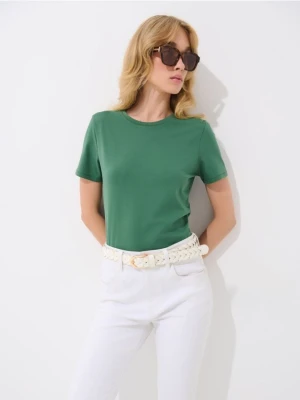 Mohito - T-shirt basic - zielony