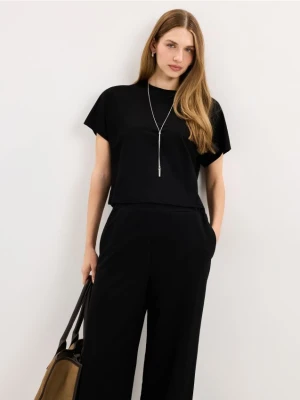 Zdjęcie produktu Mohito - T-shirt kimono - czarny