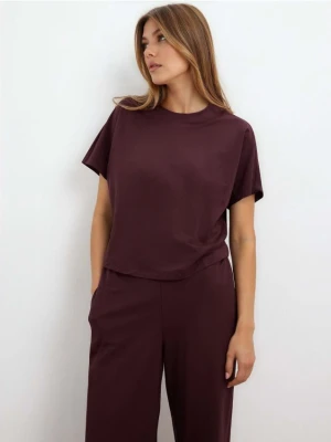 Mohito - T-shirt kimono - kasztanowy