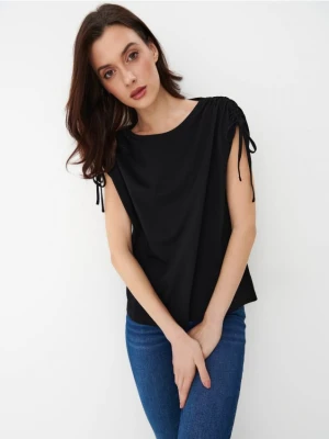Mohito - T-shirt z bawełny - czarny