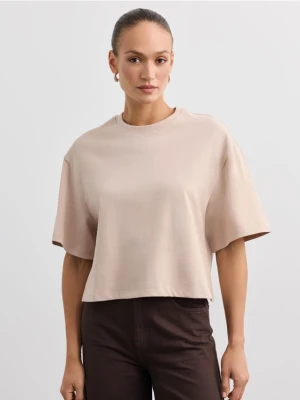 Mohito - T-shirt z krótkim rękawem - beżowy