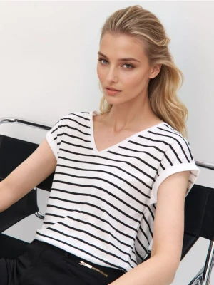 Mohito - T-shirt z krótkim rękawem - biały