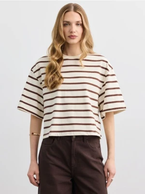 Mohito - T-shirt z krótkim rękawem - brązowy