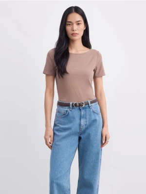 Mohito - T-shirt z krótkim rękawem - brązowy