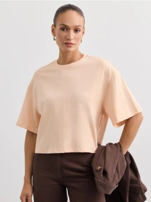 Mohito - T-shirt z krótkim rękawem - brzoskwiniowy