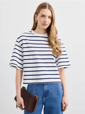 Mohito - T-shirt z krótkim rękawem - granatowy