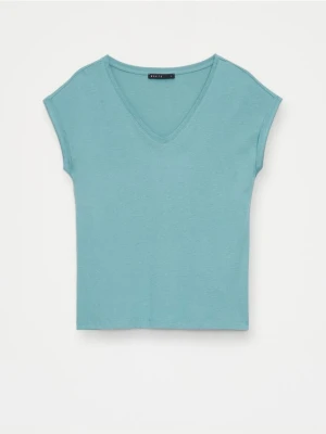 Zdjęcie produktu Mohito - T-shirt z krótkim rękawem - turkusowy
