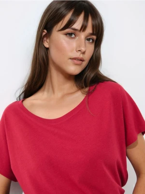 Zdjęcie produktu Mohito - T-shirt z modalem - czerwony