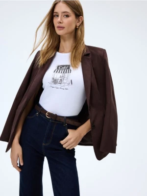 Mohito - T-shirt z nadrukiem - biały