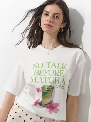 Mohito - T-shirt z nadrukiem - biały