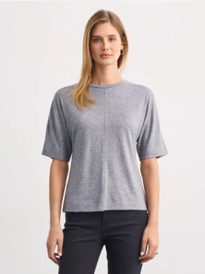 Mohito - T-shirt z taliowaniem - szary