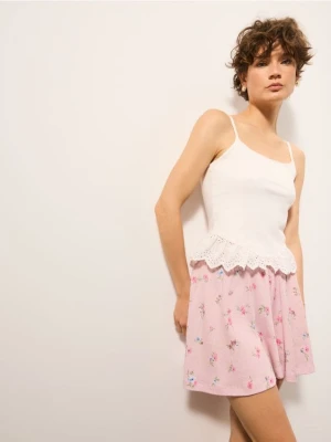 Mohito - Top na ramiączkach - kremowy