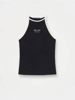 Mohito - Top z dekoltem halter - czarny