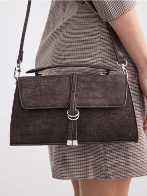 Mohito - Torebka crossbody - ciemnobrązowy