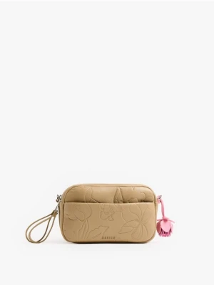 Mohito - Torebka crossbody z brelokiem - beżowy