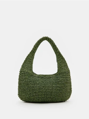 Mohito - Torebka koszyk - oliwkowy