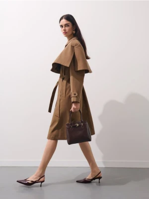 Mohito - Torebka shopper - ciemnobrązowy