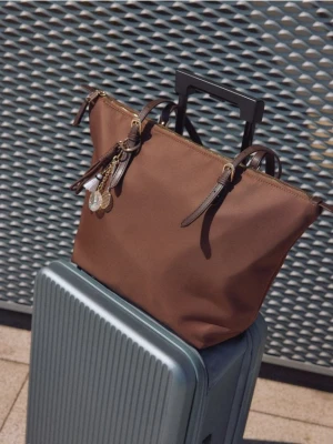 Mohito - Torebka shopper - ciemnobrązowy